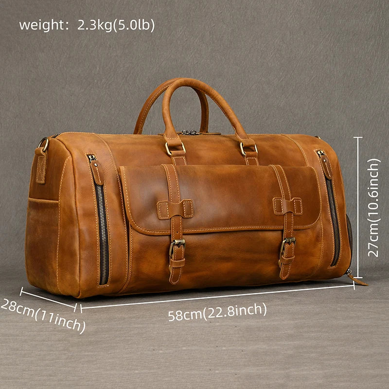 Stoneford Leather Hand Luggage
