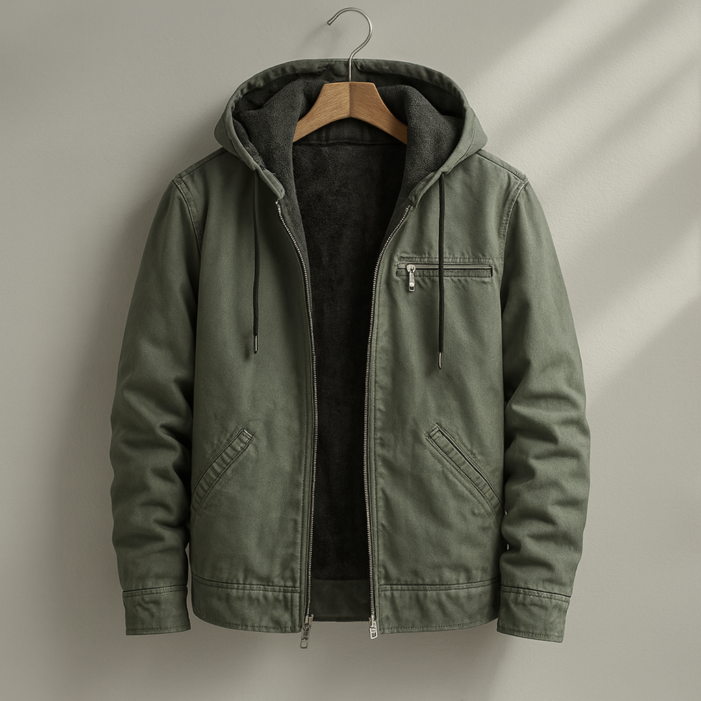 Veste Hawthorne en toile avec doublure Sherpa
