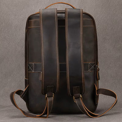 LEATHER TRAVEL BACKPACK